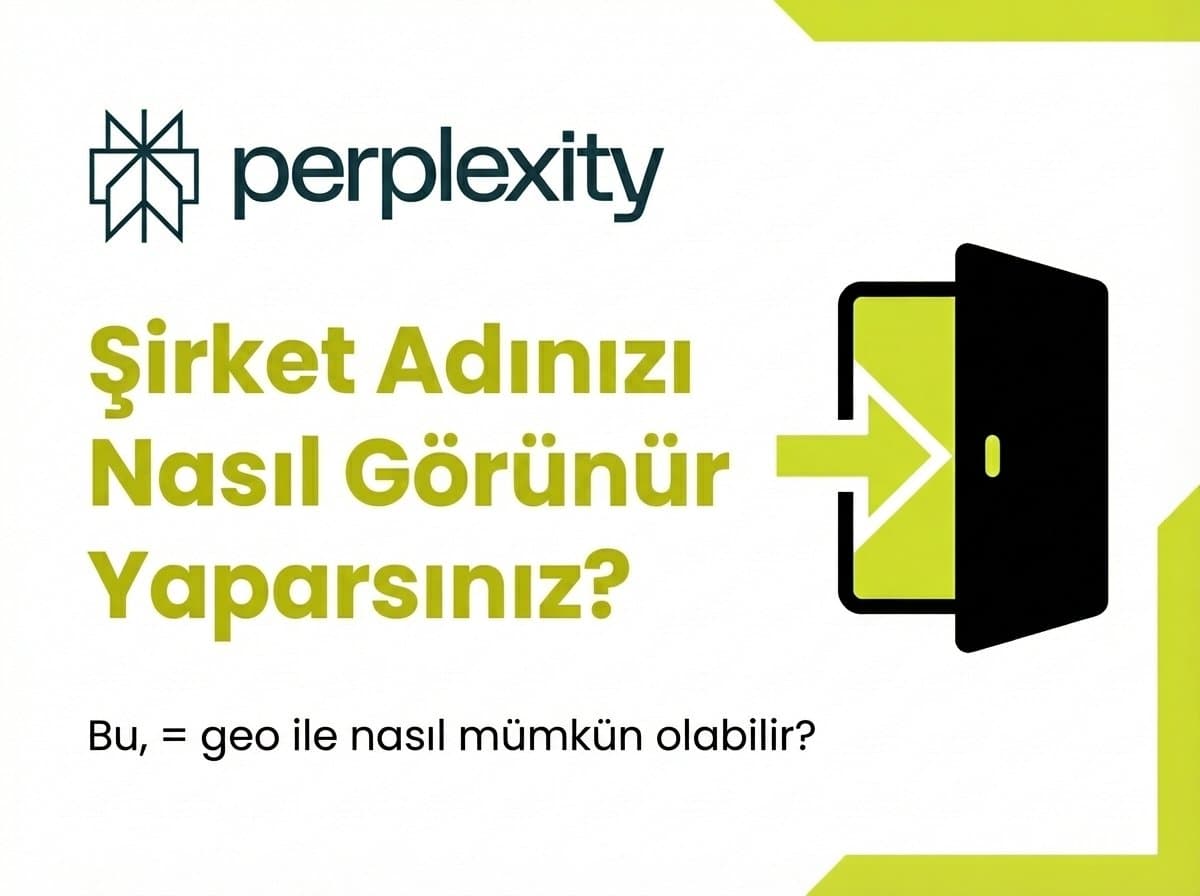 Perplexity’de Firma Adınız Nasıl Çıkar? AI Arama Görünürlüğü İçin 2026 Rehberi