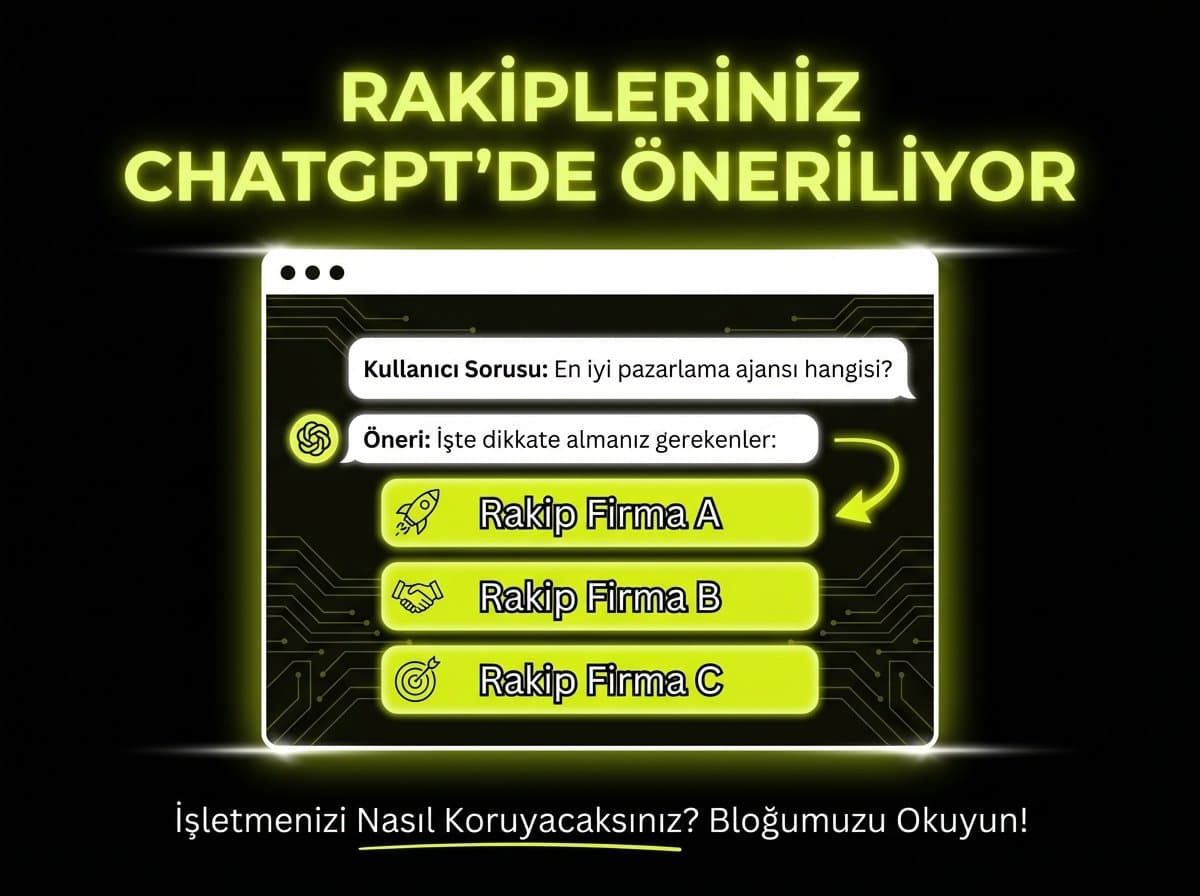 Rakipleriniz ChatGPT’de Öneriliyor: GEO Çağının Sessiz Pazar Payı Kaybı ve Acil Müdahale Gerekliliği (2026)