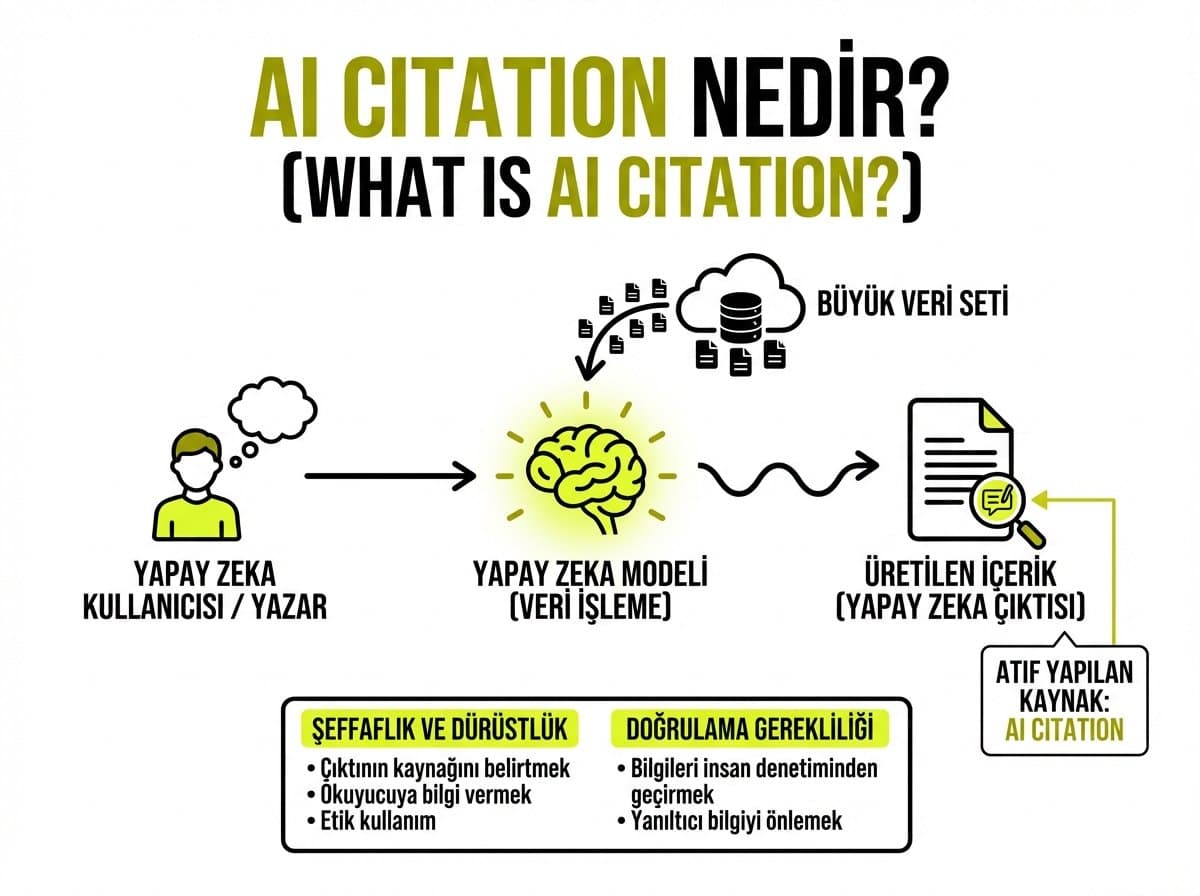 AI Citation Nedir? GEO Çağının En Kritik Metriği ve Profesyonel Orkestrasyon Gerekliliği (2026)