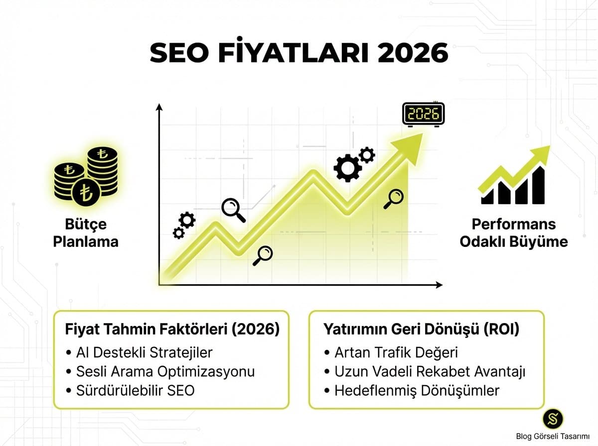 SEO Fiyatları 2026: Ajans Maliyetleri, Neleri Kapsar ve Bütçenizi Nasıl Planlamalısınız?