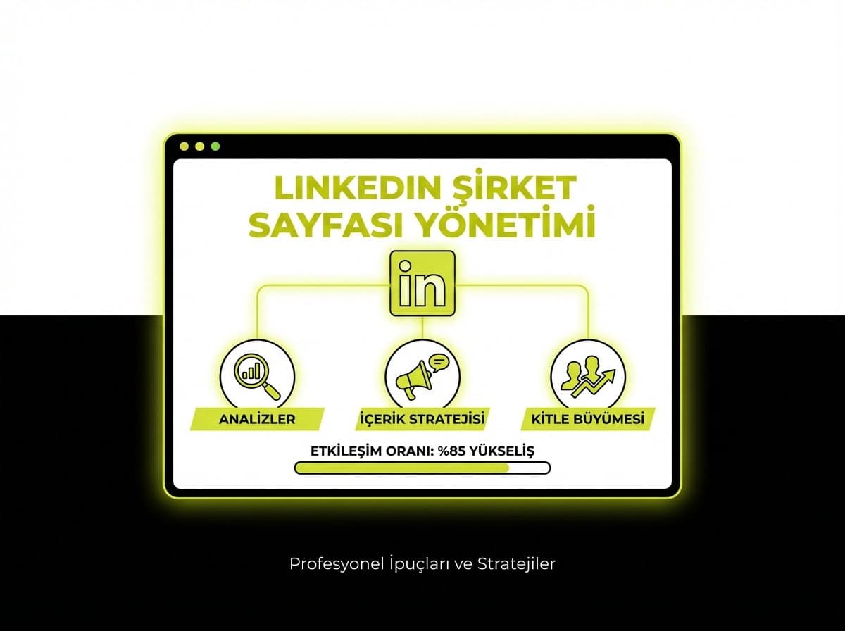 LinkedIn Şirket Sayfası Yönetimi: Kurumsal Markaların Görünürlük Krizi ve Profesyonel Orkestrasyon (2026)