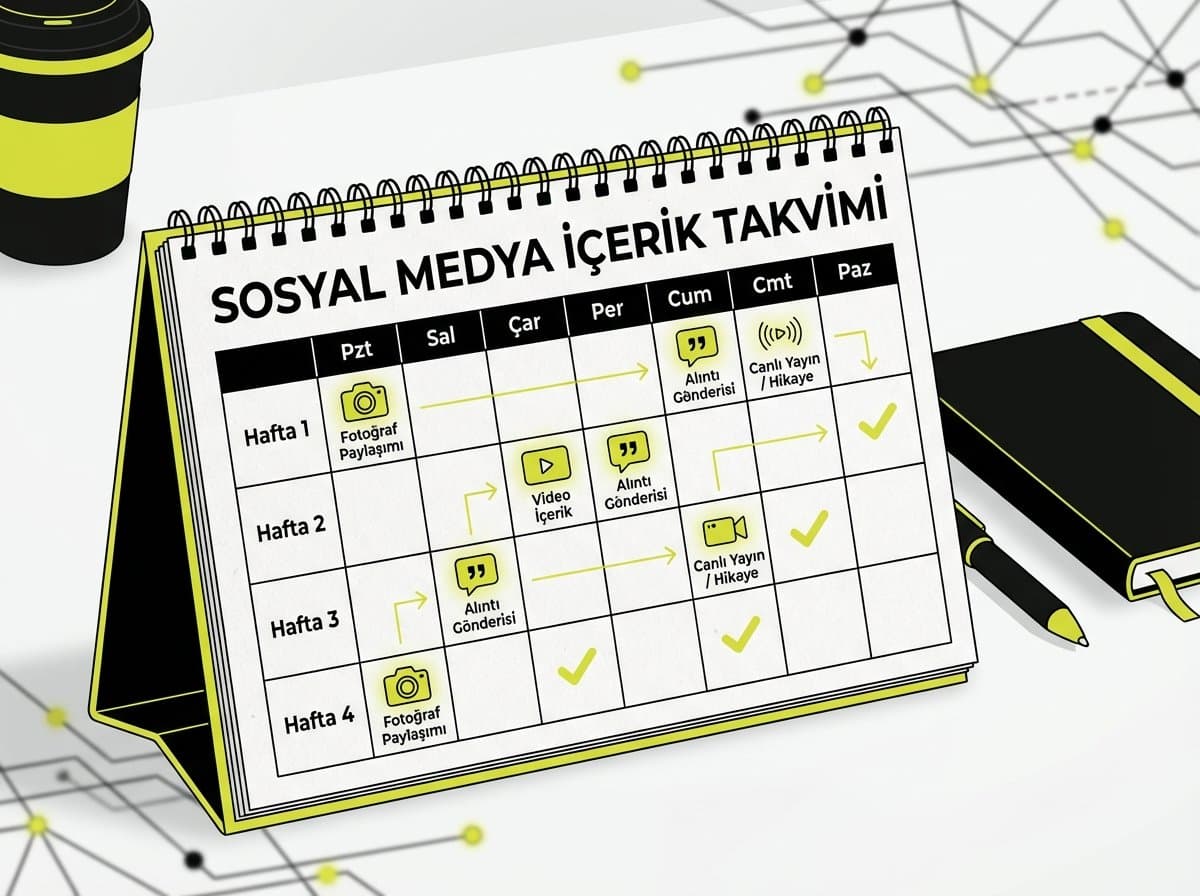 Sosyal Medya İçerik Takvimi: 2026 Stratejik Planlama Rehberi ve Uygulanabilir Şablonlar