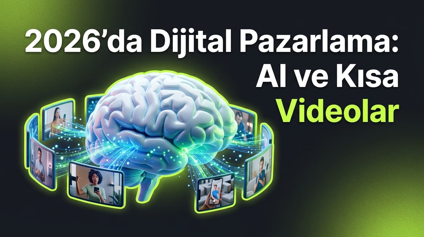 2026'da Dijital Pazarlama: AI ve Kısa Videoların Yükselişi